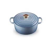 Le Creuset Signature Chambray Cast Iron 24cm Round Casserole