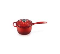 Le Creuset Signature Enamelled Cast Iron Saucepan, for All Hob Types, 16 cm, 1.2 litres, Cerise