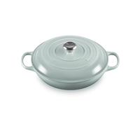 Le Creuset Signature shallow casserole 3.5 l Sea Salt