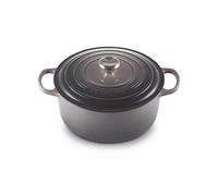 Le Creuset Signature Flint Cast Iron 20cm Round Casserole