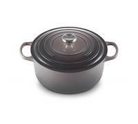 Le Creuset Signature Flint Cast Iron 24cm Round Casserole