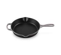 Le Creuset Signature Flint Cast Iron 26cm Deep Skillet with Metal Handle