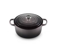 Le Creuset Signature Flint Cast Iron 26cm Round Casserole