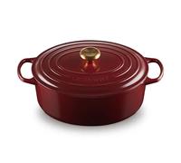 Le Creuset Signature Garnet Cast Iron 31cm Oval Casserole