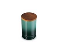 Le Creuset Signature Salt Cellar and Storage Canister with Wood Lid 26 oz. Artichaut