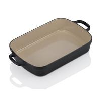 Le Creuset Signature Satin Black Cast Iron 33cm Rectangular Roaster