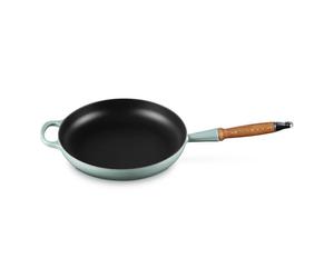 Le Creuset Signature Sea Salt Cast Iron 28cm Frying Pan