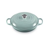 Le Creuset Signature Sea Salt Cast Iron 30cm Shallow Casserole