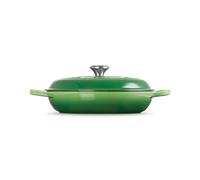 Le Creuset Signature Bamboo Cast Iron 30cm Shallow Casserole