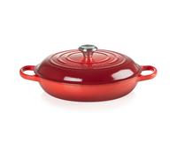 Le Creuset Signature shallow casserole 3.5 l Cerise