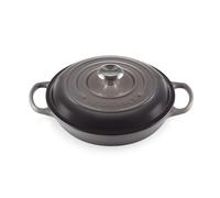 Le Creuset Signature shallow casserole 3.5 l Flint