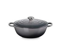 LE CREUSET Signature Soup Pot 28cm Flint Ss Knob