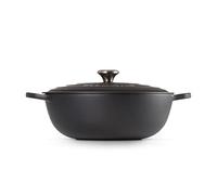 LE CREUSET Signature Soup Pot 32cm Matte Black SS Knob