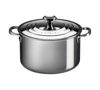 Le Creuset Signature Stainless Steel 28cm Stockpot With Lid