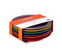 Le Creuset Signature stoneware dinner plate 6-piece Rainbow
