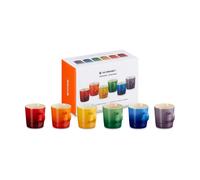 Le Creuset Signature stoneware espresso mug 6-piece Rainbow