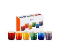 Le Creuset Signature stoneware mug 6-piece Rainbow