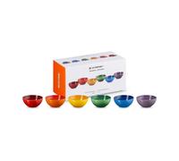 Le Creuset Signature stoneware snack bowl 6-piece Rainbow