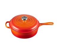 Le Creuset Signature Volcanic Cast Iron 26cm Cassadou/Deep Saute