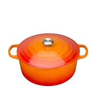 Le Creuset Signature Volcanic Cast Iron Round Casserole 28cm - VOLCANIC