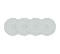 Le Creuset Silicone Coasters (est. 1925) - Set of 4 - Sea Salt
