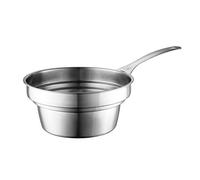 Le Creuset Stainless Steel 2.2 Quart Double Boiler Insert, Fits 2 & 3 Quart Saucepans