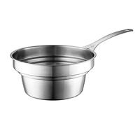 Le Creuset Stainless Steel 2.2 Quart Double Boiler Insert, Fits 2 & 3 Quart Saucepans