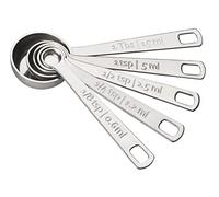 Le Creuset Stainless Steel Measuring Spoons, Set of 5