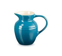 Le Creuset Stoneware Breakfast Jug, 600 ml, 550 g, Deep Teal, 70903066420002