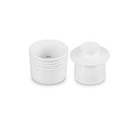 Le Creuset Stoneware Butter Crock, 6 oz., White