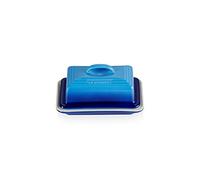 Le Creuset Stoneware Butter Dish, 900 g, 17 x 12.5 x 9 cm, Azure, 70837172200000