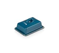 Le Creuset Stoneware Butter Dish, 900 g, 17 x 12.5 x 9 cm, Deep Teal, 70837176420000