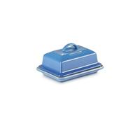 Le Creuset Stoneware Butter Dish, 900 g, 17 x 12.5 x 9 cm, Marseille Blue