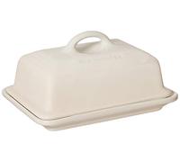 Le Creuset Stoneware Butter Dish, 900 g, 17 x 12.5 x 9 cm, Meringue