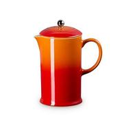 Le Creuset Stoneware Cafetiere With Metal Press 1L Atin Black