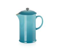 LE CREUSET Stoneware Cafetiere with Metal Press 750 mlTeal Ceramic 17 x 11 x 22 cm
