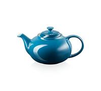 Le Creuset Stoneware Classic Teapot, 1.3 Litres, Serves 3-4 Cups, Deep Teal, 70702136420000