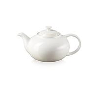 Le Creuset Stoneware Classic Teapot, 1.3 litres, Serves 3-4 cups, Meringue, 80702137160003