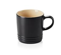 LE CREUSET Stoneware Coffee Mug, 350 ml, Matte Black, 70302350000002