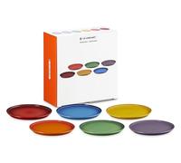 LE CREUSET Stoneware Coupe Set of 6 Dinner Plates