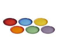LE CREUSET Stoneware Coupe Set of 6 Side Plates