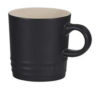 Le Creuset Stoneware Espresso Mug, 100 ml, Matte Black, 70305100000099