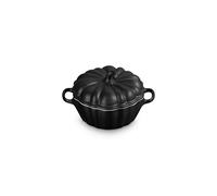 Le Creuset Stoneware Figural Pumpkin Petite Cocotte, 12 oz., Licorice