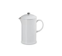 Le Creuset White Stoneware Cafetiere