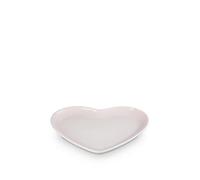 Le Creuset Shell Pink Stoneware 23cm Heart Plate