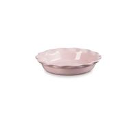 Le Creuset Stoneware Heritage Pie Dish, 9", Chiffon Pink