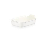 Le Creuset White Stoneware Medium 26cm Heritage Rectangular Dish