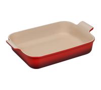 Le Creuset Stoneware Heritage Rectangular Dish, 4 qt. (12" x 9"), Cerise
