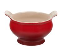 Le Creuset Stoneware Heritage Soup Bowl 20 oz. Cerise