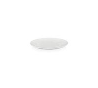 Le Creuset Stoneware Holly Collection Dessert Plate, 7", White